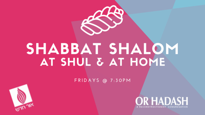 Or Hadash Welcomes You! - A Montgomery County PA Synagogue